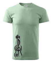 Husľový kľúč gitara