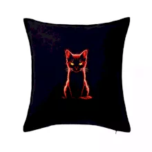 Ohnivá mačka červená