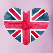 Britské srdce maľované