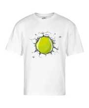 Tenisová loptička v triku