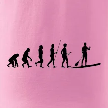 Evoluce paddleboard muž