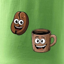 Parové tričko - Hrnček a káva