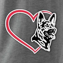 Nemecký ovčiak v srdci Nemecký ovčiak v srdci