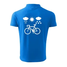 Cyklista za každého počasia