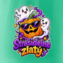Strašidelne zlatý - veselá tekvica a duchovia
