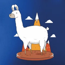 Alpaka kreslená Alpaka kreslená