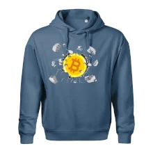 Bitcoin v tričku Bitcoin v tričku