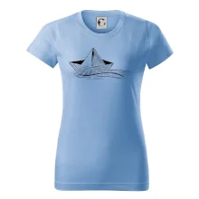 Letná romantika - papierová loďka