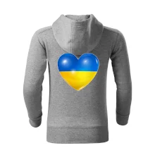 Ukrajina srdce vlajka Ukrajina srdce vlajka