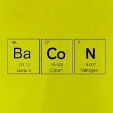 Bacon - periodická tabuľka