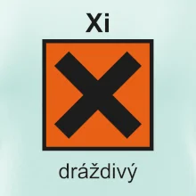 Xi Dráždivý - Výstražná tabuľka na tričku