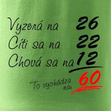 Vyzerá, cíti sa, chová sa - 60 rokov