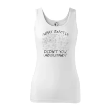 What exactly didn't you understand - physics What exactly didn't you understand - physics