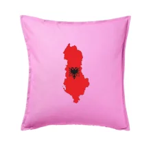 Albánsko mapa a znak