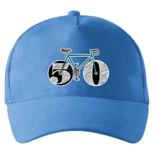 Narodeniny 50 rokov na bicykli