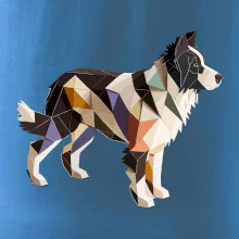 Border kólia zlepená z papiera