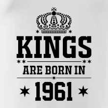 Kings are born in 1961