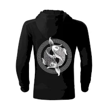 Yin & Yang ryby čiernobiele Yin & Yang ryby čiernobiele