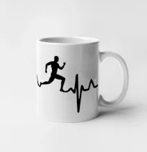 EKG bežec - muž EKG bežec - muž