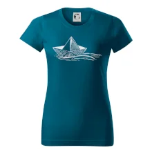 Letná romantika - papierová loďka