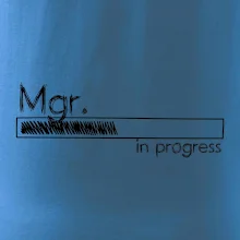 In progress titul Mgr. magister / magistra