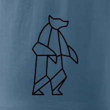Geometria ľadový medveď stojaci