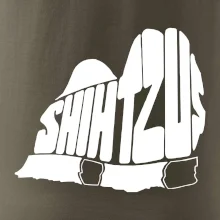 Shih-tzu - nápis v tele