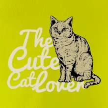 The cute cat lover