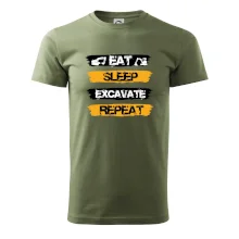 Eat Sleep Excavate Repeat