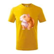 Morča - kreslené, bielo oranžové