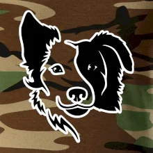 Border kólia obrys hlavy