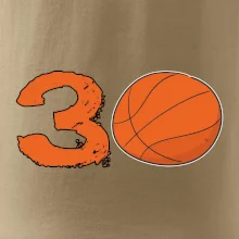Basketball okrúhle narodeniny 30