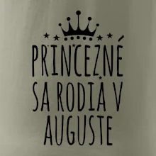 Princezné sa rodia v auguste
