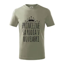 Princezné sa rodia v novembri