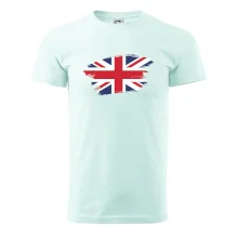 Britská vlajka roztrhaná