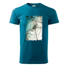 Farebné nebo - stožiare vysokého napätia