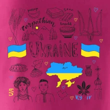Ukrajina folklór - kreslené obrázky