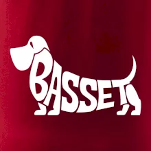 Basset nápis v tele