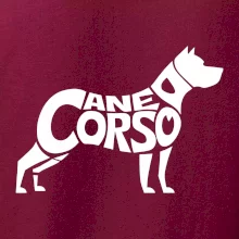 Cane corso nápis v tele