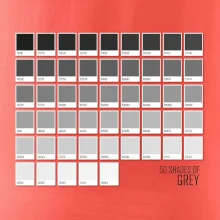 50 farebných odtieňov šedej