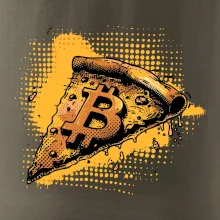 Bitcoin oranžová pizza Bitcoin oranžová pizza
