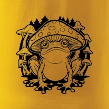 Goblincore čierna hubožaba Goblincore čierna hubožaba