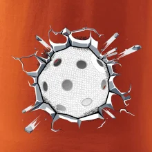 Florbal lopta v triku