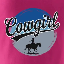 Cowgirl modrý pruh