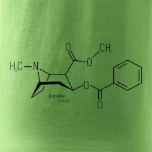 Molekulárna štruktúra Cocaine Kokaín