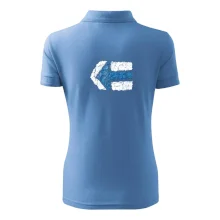 Párová turistická značka modrá Párová turistická značka modrá