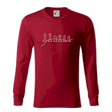 Šachové figúrky v rade - obrys