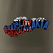 Mapy - názvy miest - Slovensko