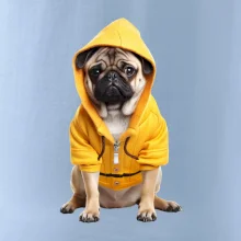 Mops v mikine Mops v mikine