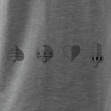 Prší - Faraon - farby hracích kariet